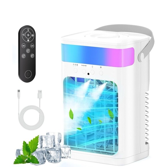 Portable Air Conditioners, Air Conditioner, Ac Unit with 1500ML Water Tank, 2 - Picture 1 of 16